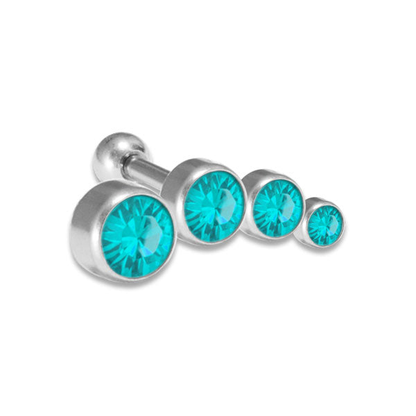 JEWELLED HELIX 5 DISC 3/4/5/6mm RIGHT