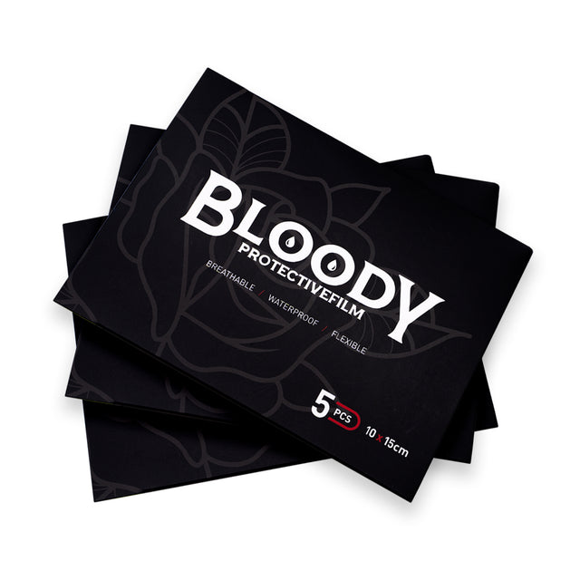 Film pour tatouage Bloody - 10cm x 15cm - 5 unités