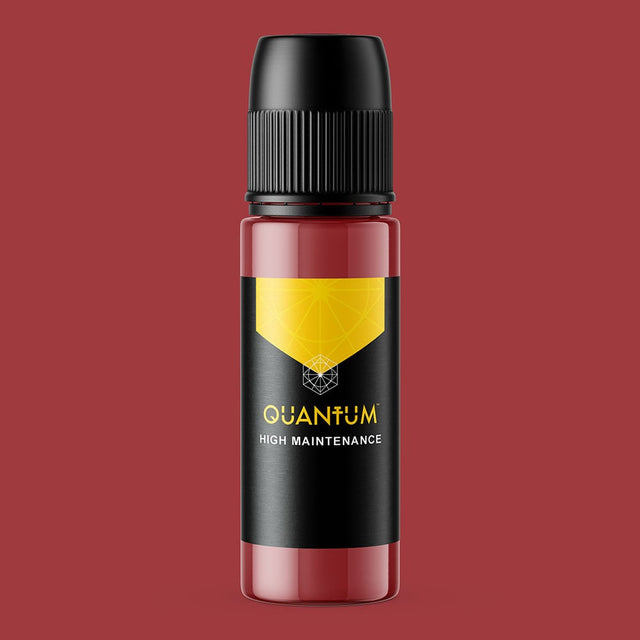 Encre Quantum Tattoo Ink HIGH MAINTENANCE Gold Label - 30ml - conforme REACH