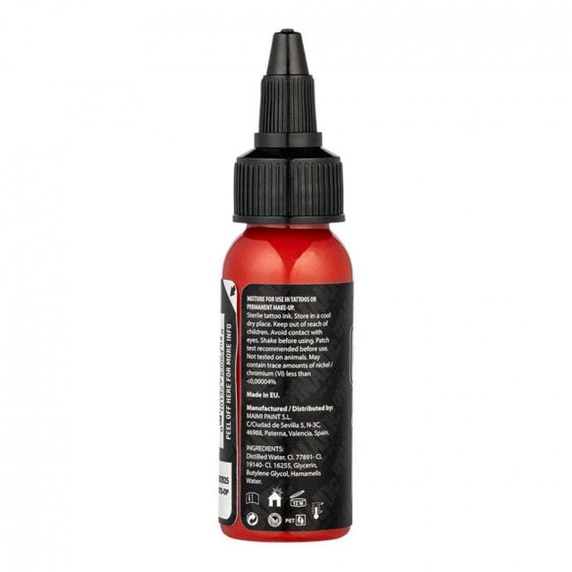 ENCRE DYNAMIC PLATINUM TATTOO INK - CANDY APPLE RED 30ml - CONFORME REACH