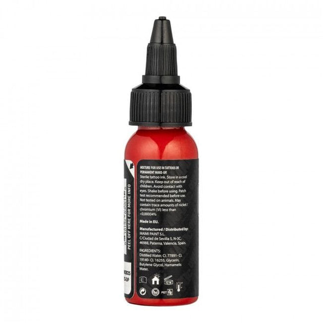 ENCRE DYNAMIC PLATINUM TATTOO INK REACH - PURE RED 30ml - CONFORME REACH