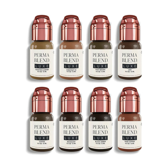 Encres Perma Blend Luxe 8x15ml - Set Brow-Chicka Wow Wow