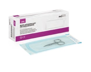 Sachets de stérilisation auto-adhésif - 90x260mm
