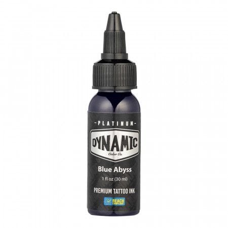 ENCRE DYNAMIC PLATINUM TATTOO INK - BLUE ABYSS 30ml - CONFORME REACH