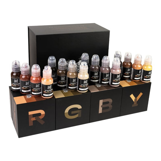 Encres World Famous Limitless 16x30ml - Sasha O'Kharin RGBY Set