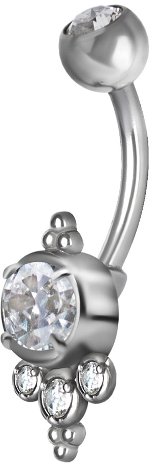 SS 316 DOUBLE JEW PRONG SETTING BANANA 1,6x10mm CR