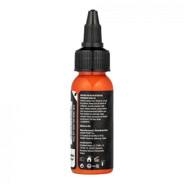 ENCRE DYNAMIC PLATINUM TATTOO INK - CARROT ORANGE 30ml - CONFORME REACH