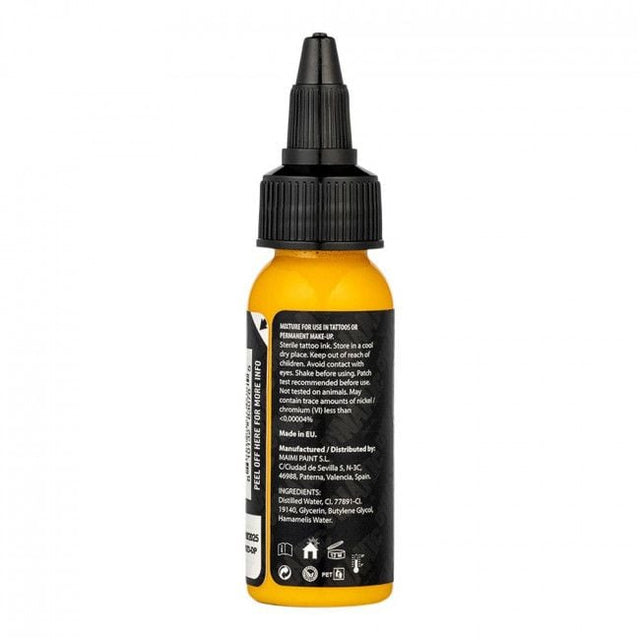 ENCRE DYNAMIC PLATINUM TATTOO INK - MUSTARD 30ml - CONFORME REACH