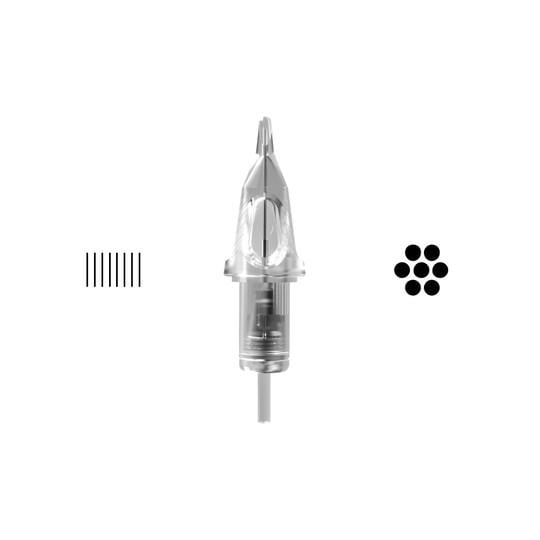 Cartouches Cheyenne Transparent Craft, 20pcs - 07 Liner 0,30mm Super Long Taper