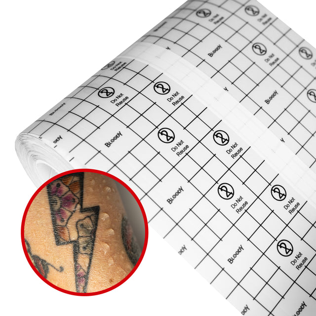 Film pour tatouage Bloody - Rouleau de 15cmx10m
