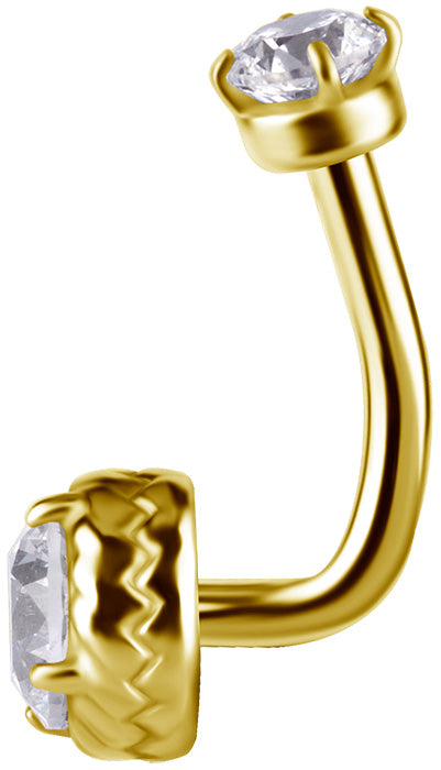 GD 316 int ROOK BANANA 1,2x7mm - mod. 02 WH
