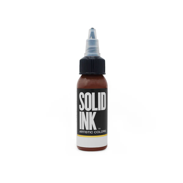 Encre Brown (30 ml) - Solid Artistic Color - NON DESTINÉE À LA PEAU HUMAINE