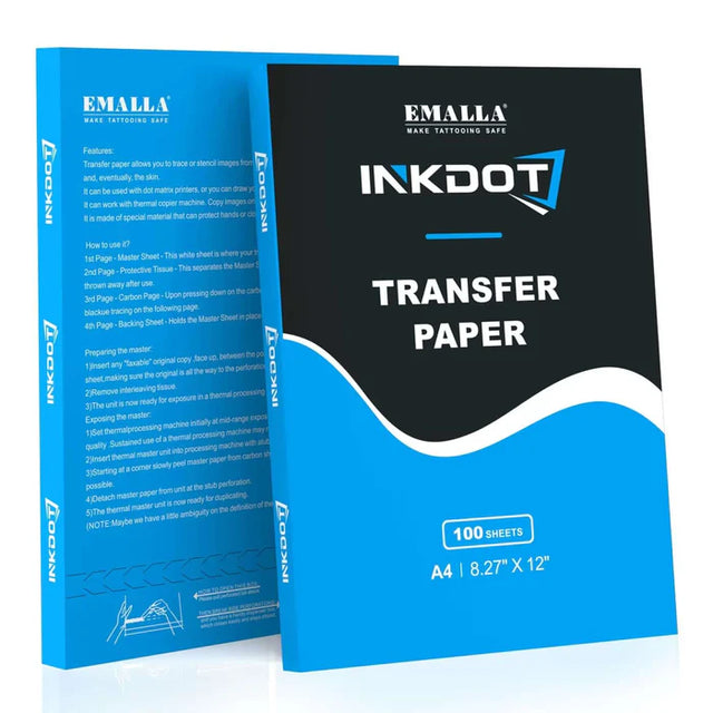 Papier de transfert EMALLA INKDOT - 21x30cm - 100 feuilles