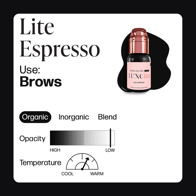 Encre Perma Blend Luxe Lite 15ml - Lite Espresso