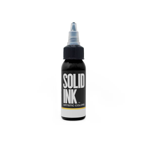 Encre Lining Black (30 ml) - Solid Artistic Color - NON DESTINÉE À LA PEAU HUMAINE