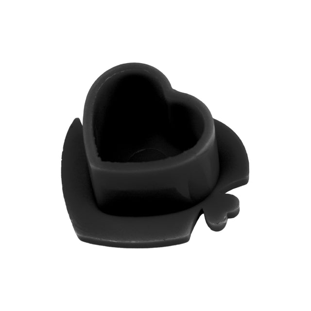 Cups encre en plastique BodySupply en forme de coeur - 200 unités