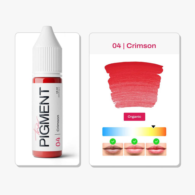 Pigment pour les lèvres THE PIGMENT - 04 Crimson - 15 ml