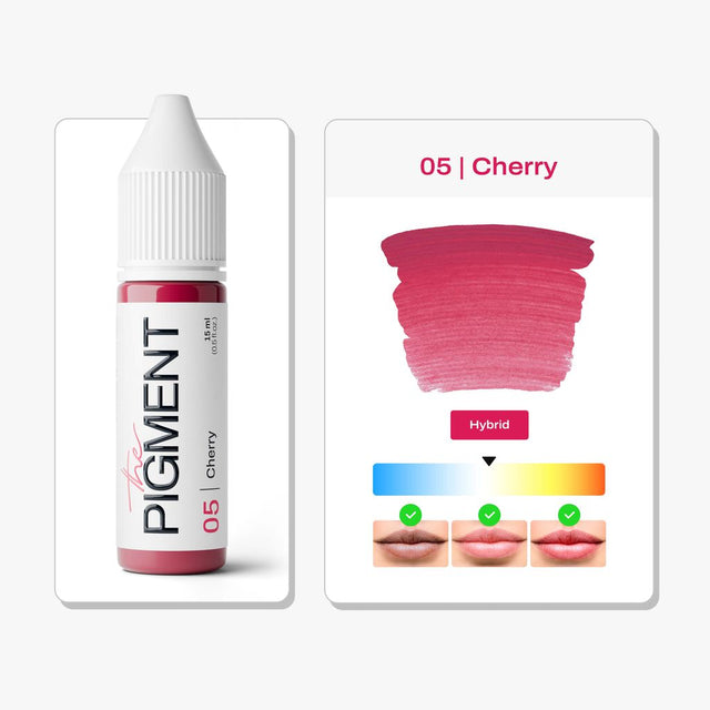 Pigment pour les lèvres THE PIGMENT - 05 Cherry - 15 ml