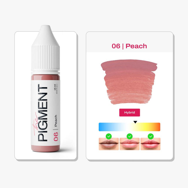 Pigment pour les lèvres THE PIGMENT - 06 Peach - 15 ml