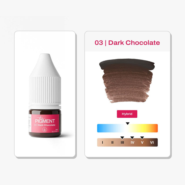 Pigment pour les sourcils THE PIGMENT - 03 Dark Chocolate - 5 ml