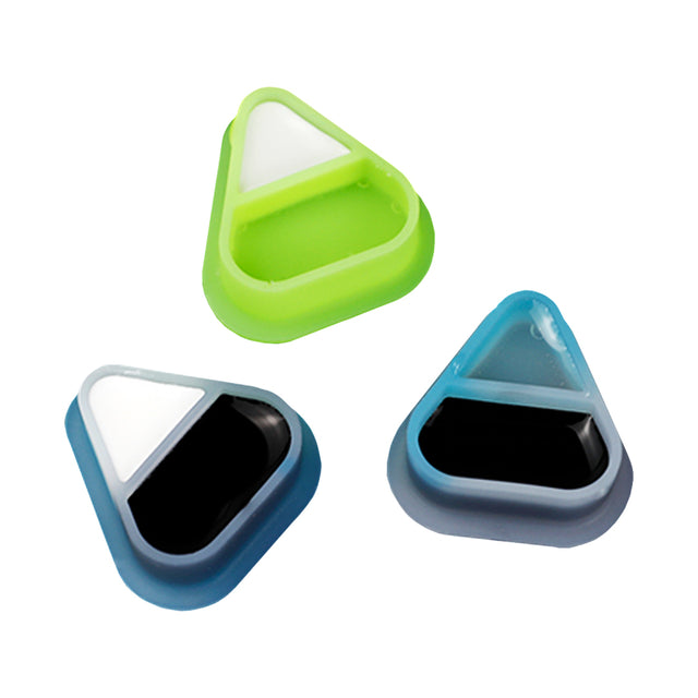 Cups encre triangulaires en silicone 2 en 1 BodySupply - 80 unités - 22mm