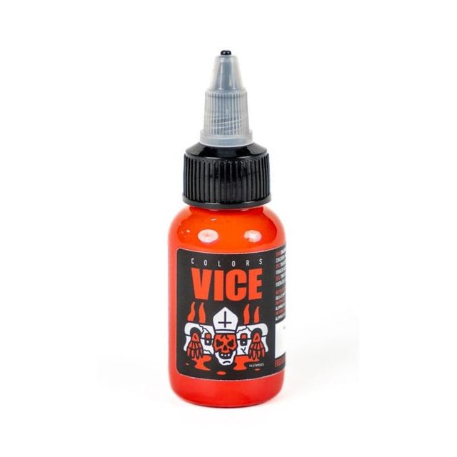 Encre BURNING RED (30 ml) - Vice Artistic Color - NON DESTINÉE À LA PEAU HUMAINE