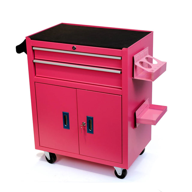 Poste de travail mobile Premium - Rose