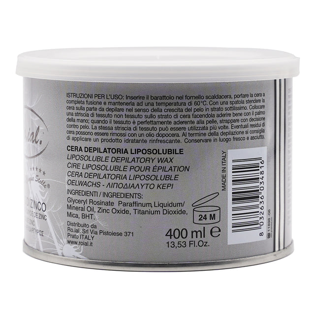 Pot de cire 400ml - Oxyde de zinc