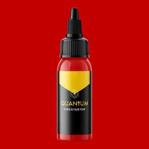 Encre Quantum Tattoo Ink FIRESTARTER Gold Label - 30ml - conforme REACH