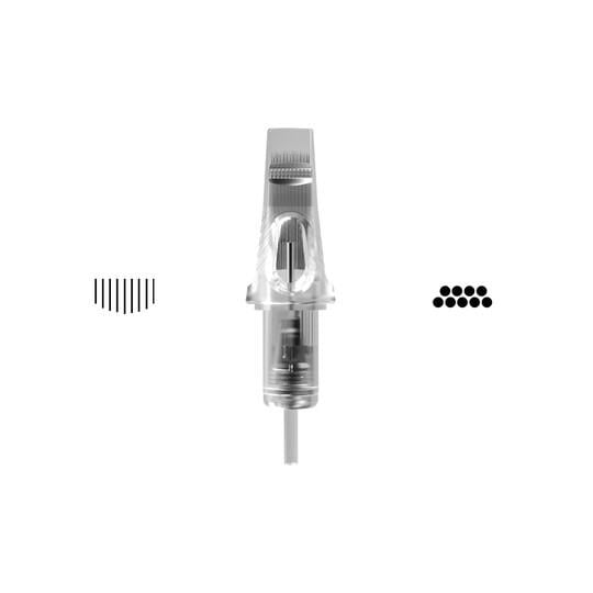 Cartouches Cheyenne Transparent Craft, 20 pcs - 09 Soft Magnum 0,35mm Long Taper