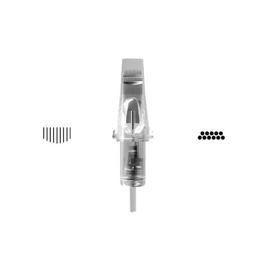Cartouches Cheyenne Transparent Craft, 20 pcs - 13 Soft Magnum 0,35mm Long Taper