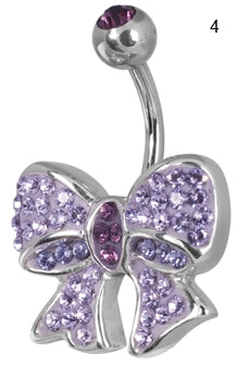 CE TITANIUM CRYSTAL BOW BANANA