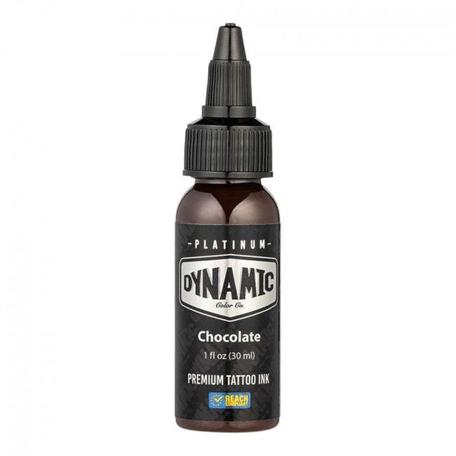 ENCRE DYNAMIC PLATINUM TATTOO INK - CHOCOLATE 30ml - CONFORME REACH