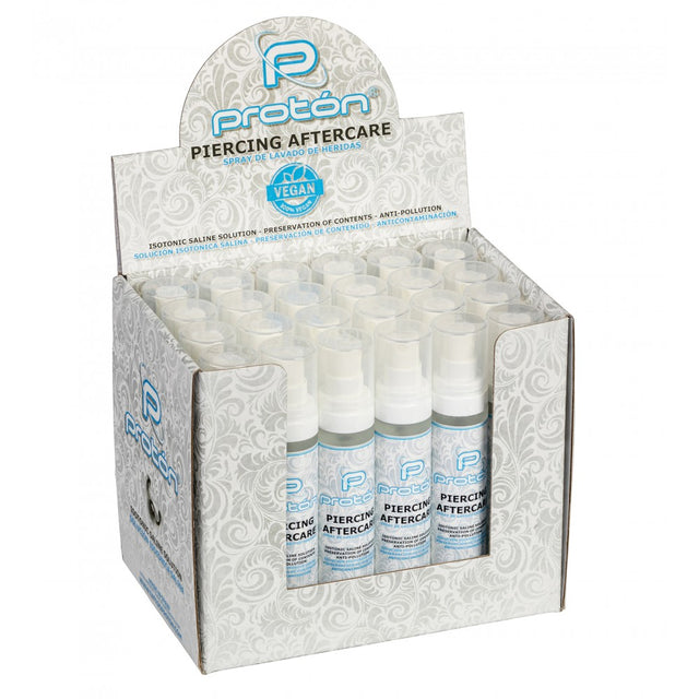 Solution saline pour piercing PROTON - 50 ml x 24 unités