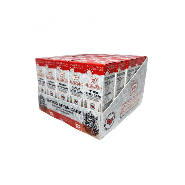 Crème solaire post tatouage PROTON SOLAR SPF 50+ - 40 ml x 25 unités