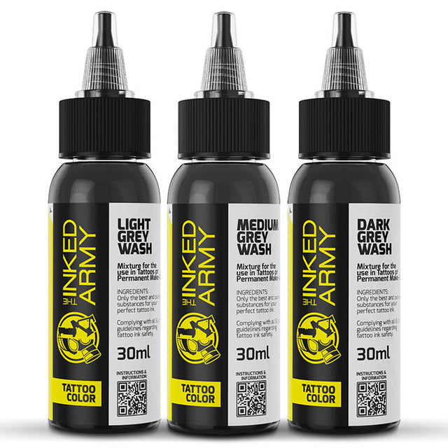 Encres The Inked Army Ink Reach 30ml - Grey Wash Set 3 unités