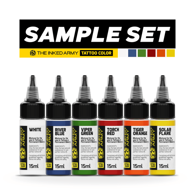 Encres The Inked Army Ink Reach 15ml - Set d’échantillons 6 unités