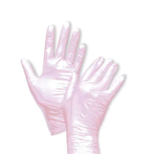 GANTS NITRILE FANCY ROSE - 100 unités