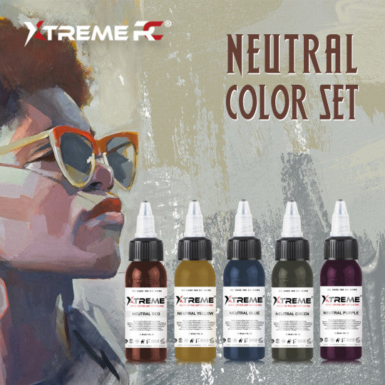 Encres XTreme Ink - 5x30ml - NEUTRAL SET