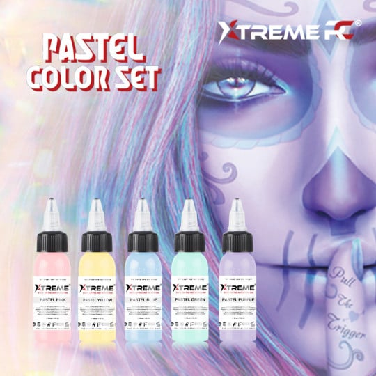 Encres XTreme Ink - 5x30ml - PASTEL SET