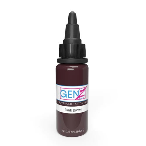 Encre INTENZE INK 30ml - Dark Brown - Conforme REACH