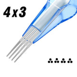 Cartouches Emalla Eliot 20pcs 0.30mm 03x4 Stipple Shader Long Taper