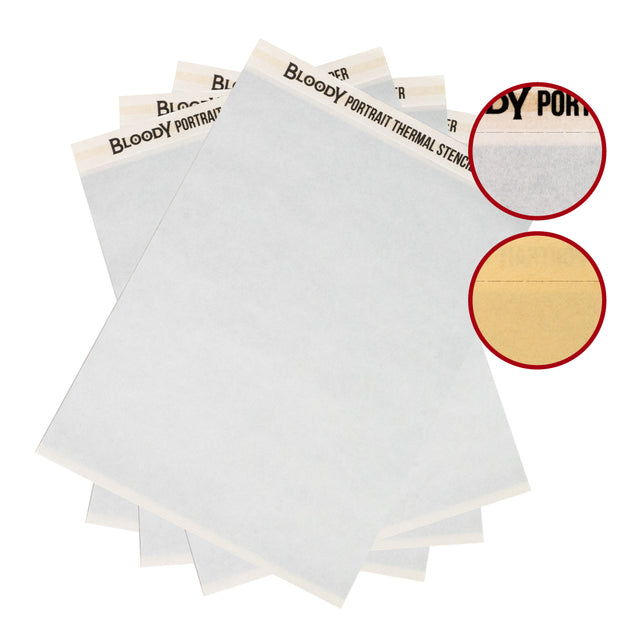Papier de transfert BLOODY PORTRAIT - 21.6x27.9cm - 100 feuilles