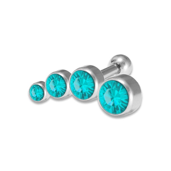 JEWELLED HELIX 5 DISC 3/4/5/6mm LEFT