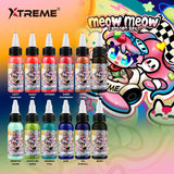 Encres XTreme Ink 12x30ml - MEOW MEOW CARTOON SET