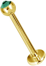 GD 316 JEWELLED LABRET 1,2mm base 4mm