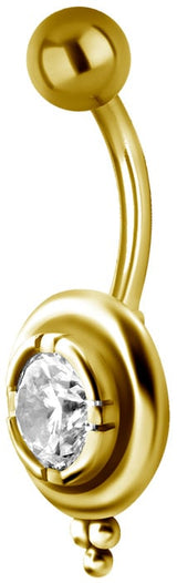GD 316 JEWEL BANANA 1,6x10mm TRIBAL BELLY - model 27 WH