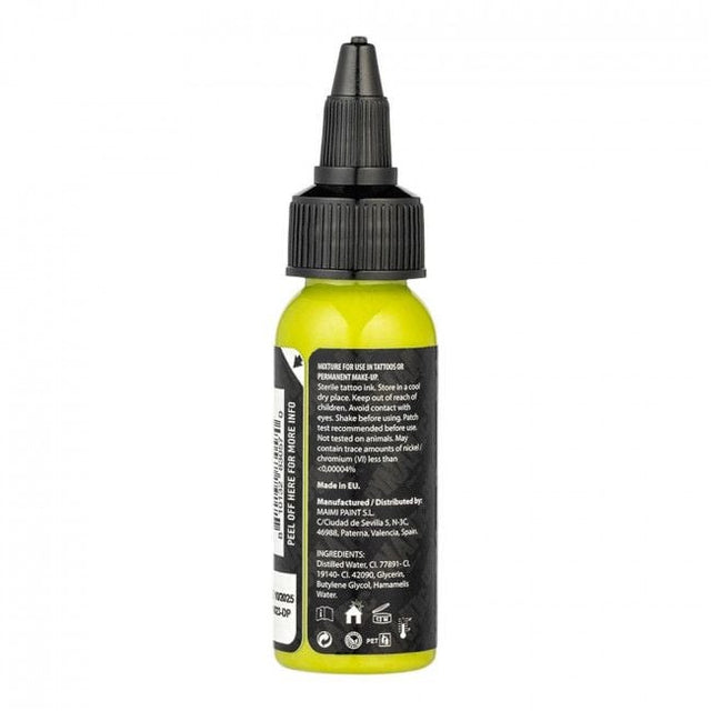 ENCRE DYNAMIC PLATINUM TATTOO INK - ATOMIC GREEN 30ml - CONFORME REACH