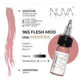 Encre Nuva Colors PMU 15ml - MODIFICATEUR - 965 Flesh Mod