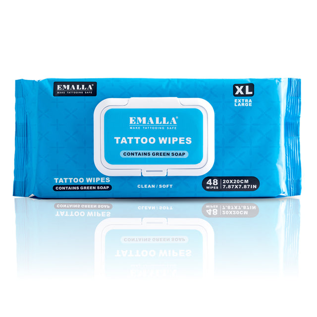 Lingettes au Green Soap EMALLA - 20x20cm - 48 unités